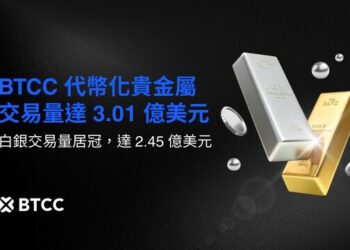 BTCC Exchange’s Tokenized Precious Metals Hit Record $301M Daily Volume as Silver Surges Amid Global Uncertainty
