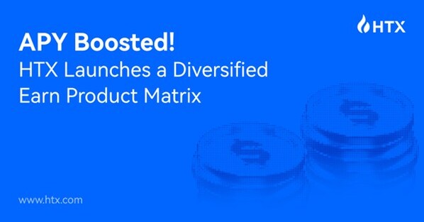 APY Boosted! HTX Launches a Diversified Earn Product Matrix