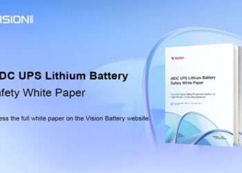 Vision Group Releases AIDC UPS Lithium Battery Safety White Paper
