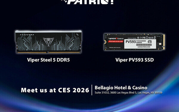 Patriot Memory Showcases Next-Generation Performance at CES 2026
