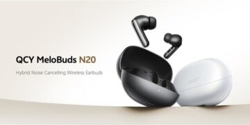 QCY Introduces the MeloBuds N20: Premium Hybrid NC Wireless Earbuds for an Elevated Everyday.