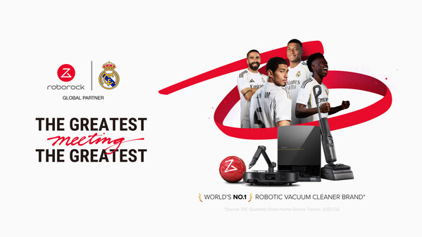 The Greatest Meeting The Greatest: Roborock joins hands with Real Madrid in strategic partnership with innovation at the core