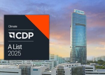 ZTE Recognized on CDP Climate A List for Third Consecutive Year, Ranking Among the Global Top 4%