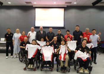 North London Collegiate School (Singapore) celebrates the Wheelchair Rugby Association Singapore (WRAS) athletes participating in the upcoming ASEAN Para Games