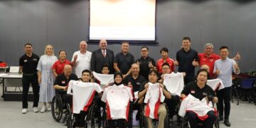 North London Collegiate School (Singapore) celebrates the Wheelchair Rugby Association Singapore (WRAS) athletes participating in the upcoming ASEAN Para Games