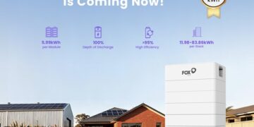 Fox ESS Debuts CQ6 Battery High Voltage Battery, Elevating Energy Density for Local Needs