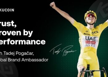 KuCoin Partners with Tadej Pogačar in One of the Few Value-Driven Collaborations Between Crypto and Elite Cycling
