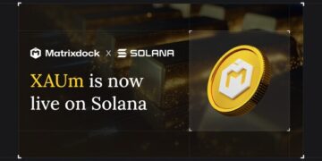 Matrixdock Expands XAUm to Solana, Enabling Institutional-Grade Tokenized Gold at Scale