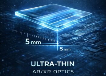Prazen Develops Ultra-Thin, High-Performance Optical Module, Achieves 5 mm thickness, 50° field of view, and 50% optical efficiency