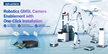 Advantech’s GMSL Camera Enablement Scheme with Expanded Eco-Partners Streamlining AMR, Humanoid, and Industrial Robots