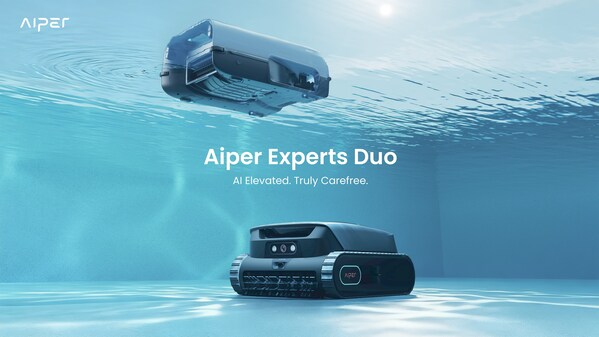 Aiper Experts Duo Makes Pool Maintenance Truly Carefree with 24/7 Cognitive AI Powered Cleaning