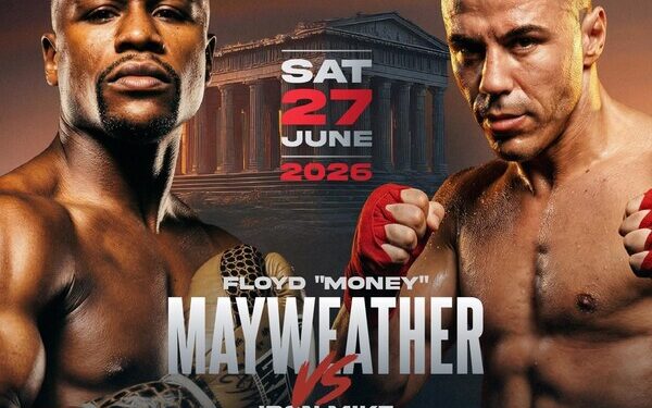 Floyd Mayweather Faces Greek Icon ‘Iron’ Mike Zambidis in Athens at BATTLE of the LEGENDS