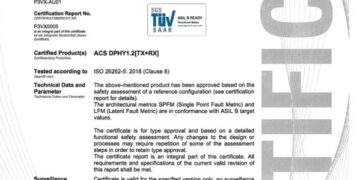 Arasan’s ultra low power MIPI D-PHY IP achieves ISO26262 Certification