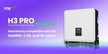 Fox ESS Enhances Versatile Energy Storage Solutions with the New H3 PRO Hybrid Inverter
