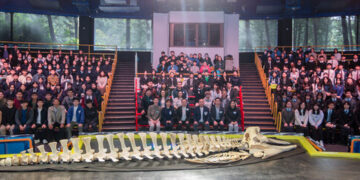 Lingnan University and partners launch Cetaceans STEAM conservation programme where over 190 secondary students participate in preparing a rare Longman’s beaked whale skeleton
