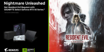 GIGABYTE Collaborates with NVIDIA® GeForce RTX™ for Resident Evil™ Requiem Bundle