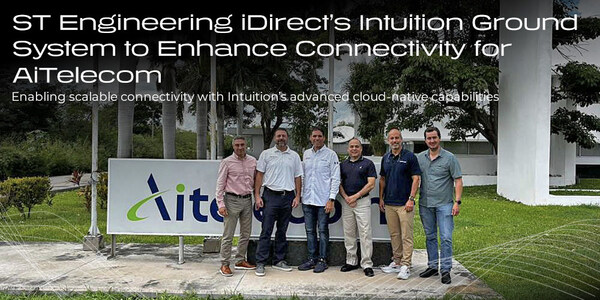 ST Engineering iDirect’s Intuition Ground System to Enhance Connectivity for AiTelecom