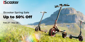 iScooter Launches Spring Promotion to Encourage Low-Carbon Commuting for Students and Urban Riders in North America