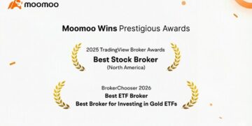 Moomoo Named TradingView’s Best Broker for Stocks in North America, Earns Top ETF Honors from BrokerChooser