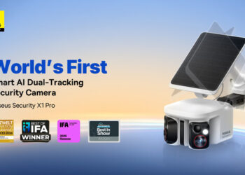 Baseus Security Brings Kickstarter Success X1 Pro Smart AI Dual-Tracking Security Camera to Amazon