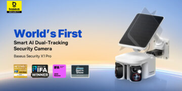 Baseus Security Brings Kickstarter Success X1 Pro Smart AI Dual-Tracking Security Camera to Amazon