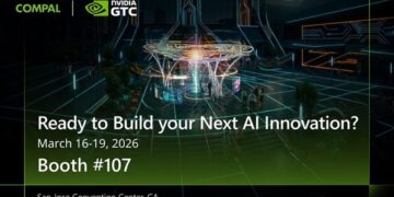 Compal Showcases “One Integrated Solution” Rack-Level AI Infrastructure Architecture and Cross-Domain Applications at NVIDIA GTC 2026
