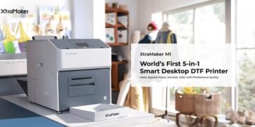 XtraMaker Launches 5-in-1 Desktop DTF Printer, Delivering Consistent, High-Quality Output for Small Businesses and Creators