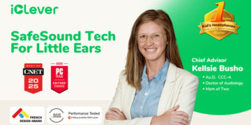 iClever Joins Forces with Renowned Audiologist Kellsie Busho to Champion Children’s Hearing Health on World Hearing Day 2026