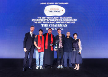 THE CHAIRMAN IN HONG KONG IS NAMED NO.1 IN THE LIST OF ASIA’S 50 BEST RESTAURANTS 2026