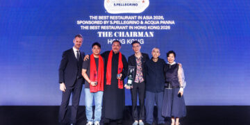THE CHAIRMAN IN HONG KONG IS NAMED NO.1 IN THE LIST OF ASIA’S 50 BEST RESTAURANTS 2026