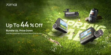 From seeing to clarity: 3 must-buy 70mai Dash Cams this Spring Sale