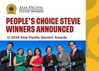 Winners Announced in 2026 People’s Choice Stevie® Awards for Favorite Companies in 13th Annual Asia-Pacific Stevie Awards