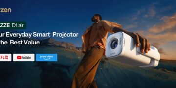 Aurzen Unveils the Portable EAZZE D1 air, Delivering Smart TV Simplicity with Built-In Streaming and USB-C Power
