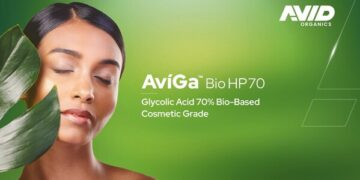 Avid Organics to Launch the World’s First Commercial-Scale Bio-Based Glycolic Acid, AviGa™ Bio HP70, at in-cosmetics® Global in Paris