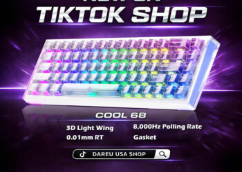 Gaming Peripheral Brand DAREU Launches U.S. TikTok Shop for 20th Anniversary