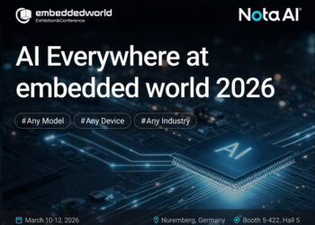 Nota AI to Showcase End-to-End On-Device AI-from Edge Optimization to Real-World Industrial Deployment-at Embedded World 2026