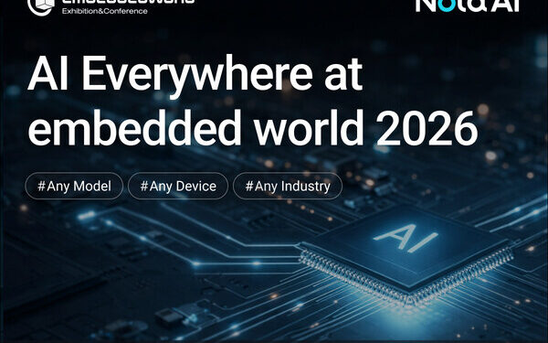 Nota AI to Showcase End-to-End On-Device AI-from Edge Optimization to Real-World Industrial Deployment-at Embedded World 2026