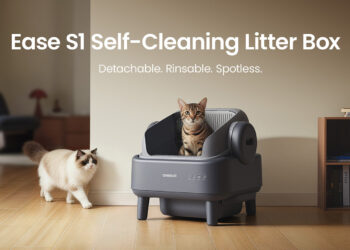 Oneisall Launches Ease S1, a Smart Litter Box Built to Solve the Hidden Cleaning Problems of Automation