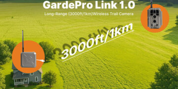 GardePro Launches World’s First 3,000ft (1km) Long Range Wireless Trail Camera, Breaking WiFi Distance Limits