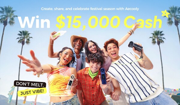 Aecooly Ignites Festival Season with $15,000 VibeCheck Challenge: Stay Cool, Win Big!