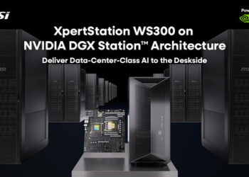MSI Launches XpertStation WS300 on NVIDIA DGX Station Architecture