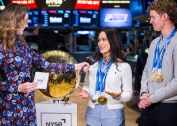 NYSE Content Update: Two-time Olympic Champions Have a Bell Moment on the Trading Floor