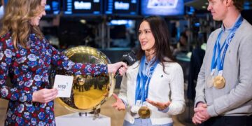 NYSE Content Update: Two-time Olympic Champions Have a Bell Moment on the Trading Floor