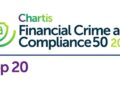 MCO (MyComplianceOffice) Rises to Number 17 on Chartis Research’s Financial Crime and Compliance50 2026
