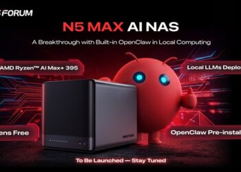 MINISFORUM’s N5 MAX Marks a Breakthrough in NAS Industry with Built-in OpenClaw in Local Computing