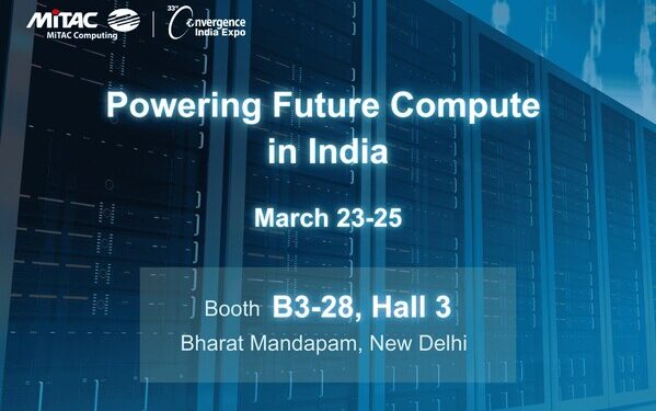 MiTAC Computing Accelerates AI Performance in the 33th Convergence India