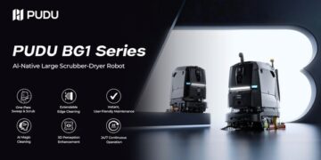 Pudu Robotics Unveils PUDU BG1 Series: Defining the AI-Native Era of Large-Scale Cleaning