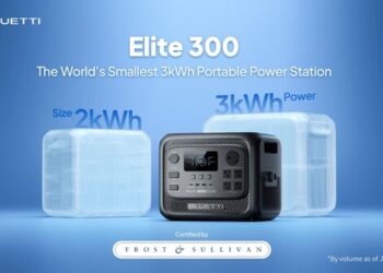 BLUETTI Elite 300 Certified as the World’s Smallest 3kWh Portable Power Station as Global Launch