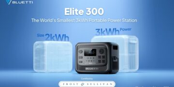 BLUETTI Elite 300 Certified as the World’s Smallest 3kWh Portable Power Station as Global Launch