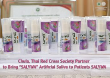 Chula, Thai Red Cross Society Partner to Bring “SALYWA” Artificial Saliva to Patients